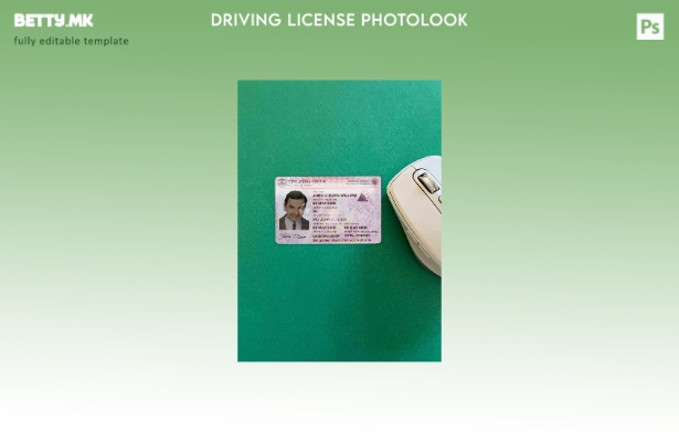 модерен стил Бангалдеш DL верзија photolook шаблон FRONT